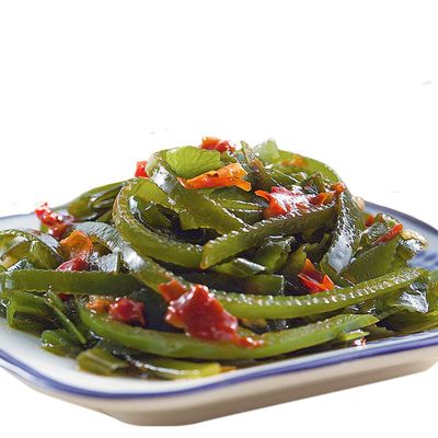 HELENOU666 Pickled Vegetable Kelp Preserved Seaweed Nori 5PCS
