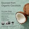 Sports Research Organic MCT Oil - Keto & Vegan MCTs C8, C10 from Coconuts - Fatty Acid Brain & Body Fuel, Non-GMO & Gluten Free - Flavorless Oil, Perfect in Coffee, Tea & Protein Shakes - 40 oz view 2