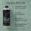 Sports Research Organic MCT Oil - Keto & Vegan MCTs C8, C10 from Coconuts - Fatty Acid Brain & Body Fuel, Non-GMO & Gluten Free - Flavorless Oil, Perfect in Coffee, Tea & Protein Shakes - 40 oz view 4