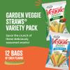 Sensible Portions Garden Veggie Snacks - Veggie Straws, Snack Size Variety Pack, Sea Salt & Zesty Ranch, 1 Oz (Pack of 24) view 4