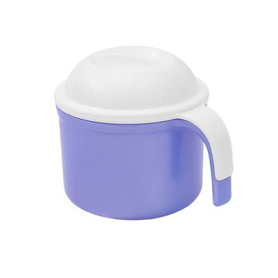 Denture Case Box Denture Cup with Strainer False Teeth Container Holder for Travel Retainer Cleaning