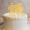 Twenty Seven Gold Glitter Cake Toppers 27 Years Old 27th Birthday Anniversary Party Decorations Supplies view 4