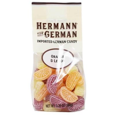 Hermann the German Orange and Lemon Candy