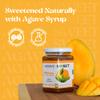 Agave Sweet Mango Fruit Spread with Agave Syrup | No Sugar Mango Jam Alternative | No Preservatives, Vegan-Friendly | 10 oz Recyclable Glass Jar view 4