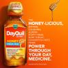 Vicks DayQuil & NyQuil SEVERE Honey Cold & Flu Medicine, Relief for Headache, Fever, Sore Throat, Minor Aches & Pains, Nasal Congestion, Sinus Pressure, Stuffy Nose, & Cough, Honey Flavor, 2x12 OZ view 4
