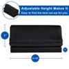 StrongTek Cervical Neck Wedge  Firm Foam Orthotic Block for Neck Curve Restoration, Support for Posture Correction, Headache Relief, and Cervical Traction at Home view 2