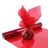 Morepack Valentines Red Cellophane Wrap Roll, 16 Inch x 100 Ft Translucent Colored Cellophane Wrapping Paper for Gift Baskets, DIY Arts Crafts Decoration and More view 1