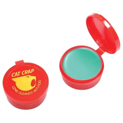 EK USA, Cat Crap, Anti-Fog Lens Cleaner Balm, Safe on All Lenses, Eyeglasses, Goggles, and Camera Lenses - 0.5 Ounce, 10-Pack