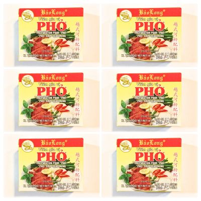 Bao Long Mini Pho Soup Seasoning 2.64 Oz(6 Pack)