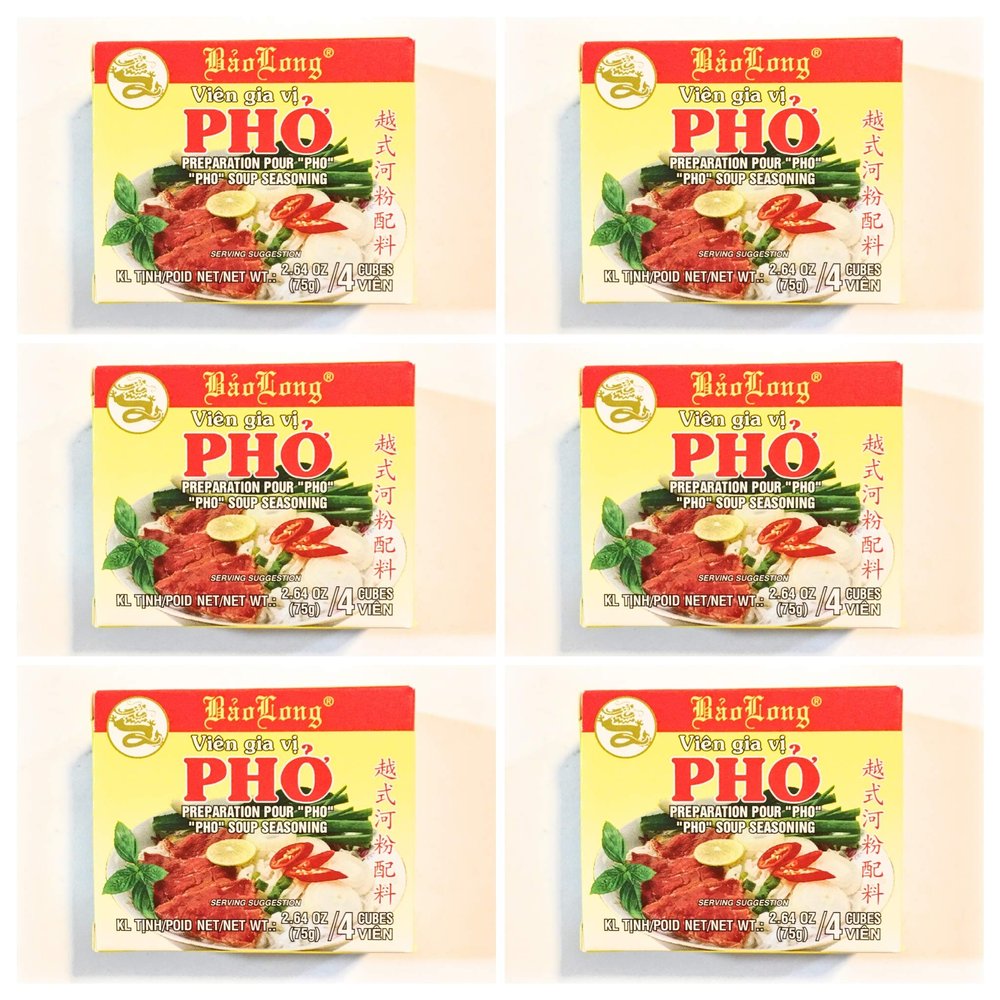 Bao Long Mini Pho Soup Seasoning 2.64 Oz(6 Pack)