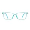 Fantiace Kids Blue Light Blocking Glasses Square Eyeglasses Frame for Children Eyewear Age 6-12 (C2) view 2