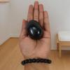 Original Shaligram Shila 1.75 Inch Natural Gandaki River Sacred Stone, Lakshmi Narayan Shaligram for Hindu Pooja, Meditation & Spiritual Use, Small Pocket Size Rare Saligramam Shila for Home Temple view 1