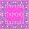 1/4 Sheet - Pink Paisley Birthday - D24628 - 2D Edible Cake Cupcake Party Topper view 1