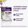 ZzzQuil Pure Zzzs All Night Extended Release, Melatonin Sleep Aid Tablets, Helps You Stay Asleep Longer, Sleep Aid for Adults, 2 mg per Tablet, 56 Total Tablets (2 Packs of 28) view 3
