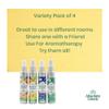 Absolute Green Air Freshener Room Spray, Covers Odor, Variety Pack 4oz (Pack of 4) view 3
