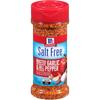 McCormick Salt Free Roasted Garlic & Bell Pepper Seasoning, 4.34 oz (Pack of 6) view 1