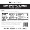 Tea Zone P1020a Non-Dairy Creamer Original Rich & Creamy powder for milk tea, coffee, beverage, sweets - 2.6lb (Bag) view 2