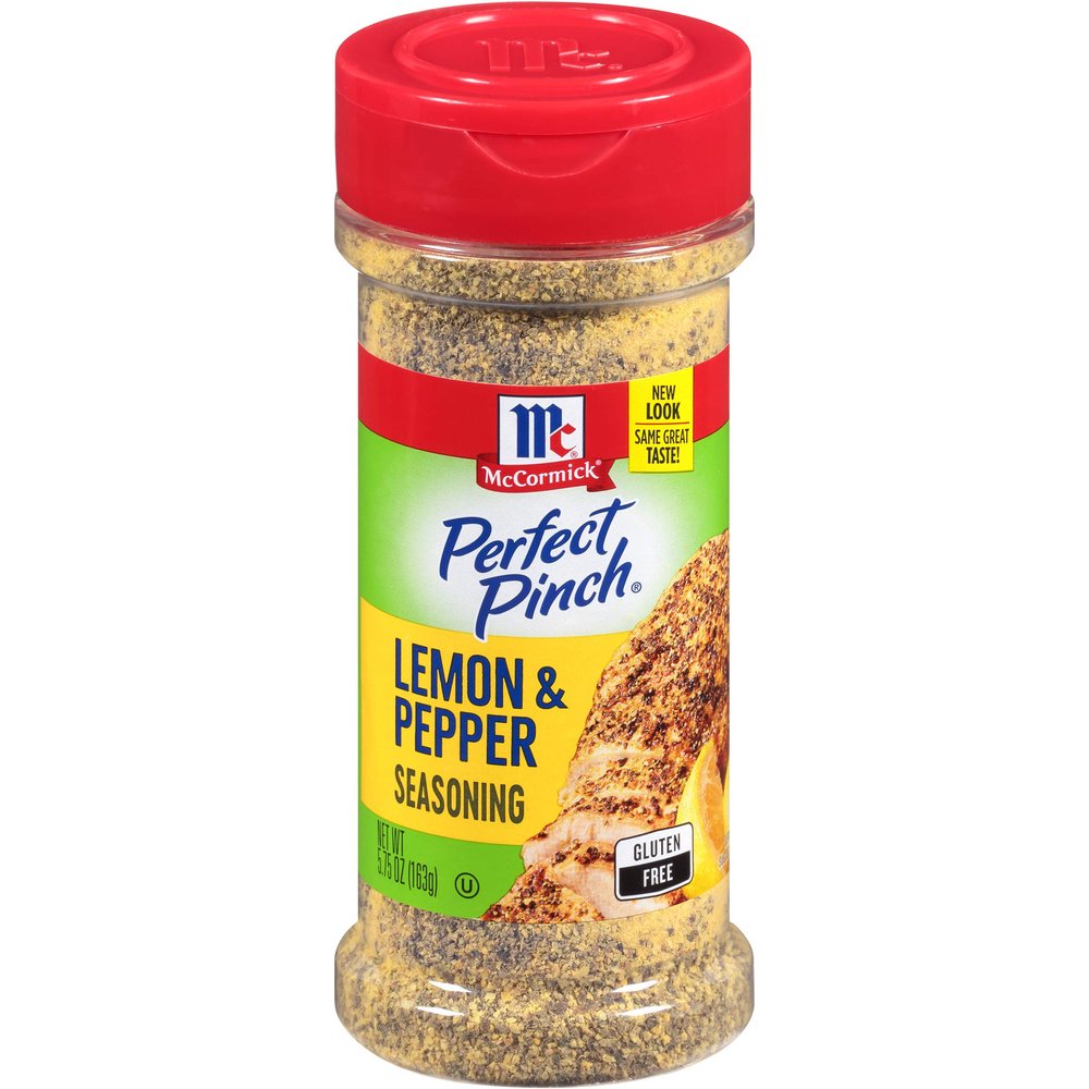 McCormick Perfect Pinch Lemon & Pepper Seasoning, 5.75 oz (Pack of 6)