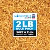 MagicWater Supply Soft & Thin Crinkle Cut Paper - 2 LB - Yellow - Paper Shred Filler for Gift Wrapping, Basket Filling, Birthdays, Weddings, Anniversaries, Valentines Day, and other occasions view 1