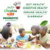 Kids Probiotics Gummies | 2 Billion CFU | Great Tasting Kids Probiotic Gummies | for Gut Health, Digestive Support, and Immune Support | 90 Probiotic Gummies for Kids and Toddlers | Lifeable view 3
