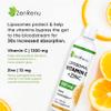Zenrenu Liposomal Vitamin C and Zinc Liquid Drink for Adults & Kids - Non GMO Sunflower Lecithin - Max Antioxidant & Immune Support, 5 oz / 150 ml view 4
