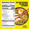 Snapdragon Miso Ramen Cup Noodles - 6 Pack Instant Ramen Bowl with Authentic Wheat Noodles, Soup Sauce Base, Vege Pack and Flavoring Chili Oil. Microwave or Hot Water, Easy Meal Prep view 2