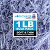 MagicWater Supply - 1 LB - Lavender - Soft & Thin Crinkle Cut Paper Shred Filler great for Gift Wrapping, Basket Filling, Birthdays, Weddings, Anniversaries, Valentines Day, and other occasions view 1