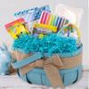 MagicWater Supply - 1 LB - Turquoise - Soft & Thin Crinkle Cut Paper Shred Filler great for Gift Wrapping, Basket Filling, Birthdays, Weddings, Anniversaries, Valentines Day, and other occasions view 3