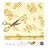 Bee's Wrap Beeswax Wraps for Food - Cut to Size 14x52" Beeswax Wrap Roll - Made in USA Reusable Natural Food Wrap - Honeycomb view 1