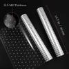 NUOBESTY 2 Rolls White Dot Cellophane Wrap 40 x 3000cm, 2 Roll of Florist Wrap Clear Cellophane Wrapper Bouquet Basket Wrapping Cellophane Wrap Roll for Home Party Arts Crafts view 2