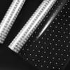 NUOBESTY 2 Rolls White Dot Cellophane Wrap 40 x 3000cm, 2 Roll of Florist Wrap Clear Cellophane Wrapper Bouquet Basket Wrapping Cellophane Wrap Roll for Home Party Arts Crafts view 3