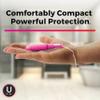 U by Kotex Click Compact Tampons, Super Plus Absorbency, Unscented, 32 Count view 4