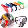 5 Pcs Mini Sun Glasses Eyeglass Microfiber Spectacles Cleaner Soft Brush Cleaning Tool Mini Microfiber Glasses Eyeglasses Cleaner Cleaning Clip (Blue,Green,Black,Red,Orange) view 2
