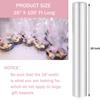 Morepack Cellophane Wrap Roll, Width16 in x 100 Ft Plastic Gift Basket Wrap,Clear Wrapping Paper view 2