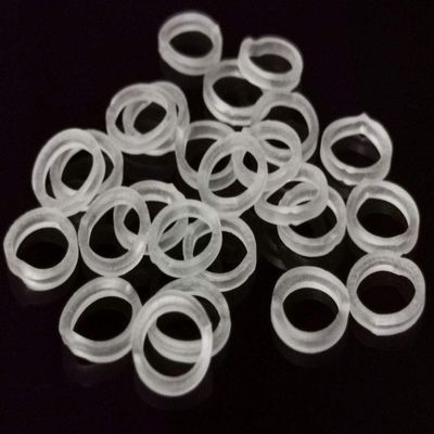 200 Pcs 1/4 Inch Orthodontic Elastic Rubber Bands Clear Latex Free, Heavy 6.5 Ounce Dental Small Rubberbands, Braces,Dreadlocks Hair Braids,Tooth Gap,Packaging,Crafts