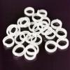 1000 Pcs 1/4 Inch Orthodontic Elastic Rubber Bands Clear Latex Free, Heavy 6.5 Ounce Dental Small Rubberbands, Braces,Dreadlocks Hair Braids,Tooth Gap,Packaging,Crafts view 1