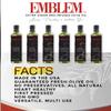 Emblem 100% Extra Virgin and Infused Olive Oil for Everyday Kitchen Use | Cold Extracted, Cooking & Baking | Non GMO, Keto, Vegan Friendly 500ml (Smokey Mesquite) view 2