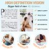 MARE AZZURO Large Cateye Blue Light Blocking Glasses Women, Ladies Computer Gaming Glasses for Digital Screen Eye Strain view 3