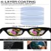 MARE AZZURO Oversized Reading Glasses Women Trendy Large Readers 0 1.00 1.25 1.50 1.75 2.00 2.25 2.50 2.75 3.00 3.50 4.00 5.00 6.00 (Brown, 2.5) view 2