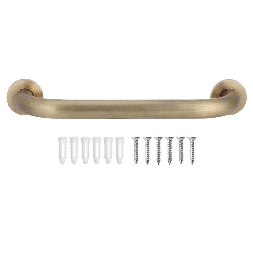Shower Grab Bar,Non-slip Brass Balance Handrail Shower Assist Wall Mount Bathroom Bathtub Safety Hand Support Rail Shower Handle for Handicap,Bath Handle,Elderly,Disabled,Injury