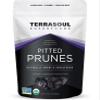 Terrasoul Superfoods Organic Dried Pitted Prunes, 1.5 Lbs - Fiber | Vitamin K | Preservative Free view 1