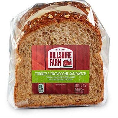 Hillshire Farm Turkey and Provolone Sandwich, 0.5 Pound -- 10 per case