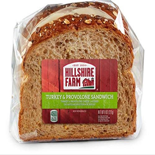 Hillshire Farm Turkey and Provolone Sandwich, 0.5 Pound -- 10 per case