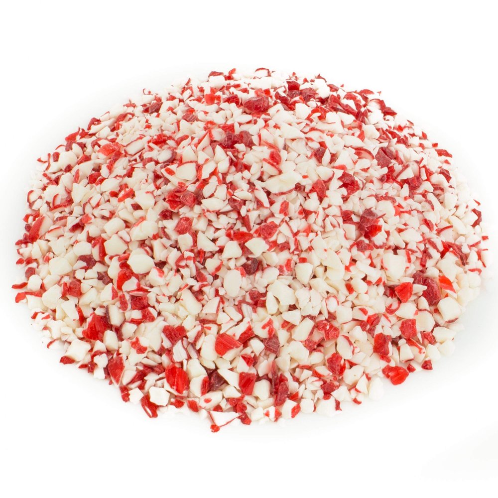 Crushed Peppermint Candy 3 LBS Peppermint Crushed Candy Pieces for Baking, Ice Cream Bar Supplies, Hot Chocolate, Yogurt & Dessert Toppings Bulk Ice Cream Toppings Bar Kit & Crunch Topping
