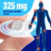 Bufferin Aspirin 325mg, Pain Reliever & Fever Reducer, with 3 Buffering Agents Relieves 7 Types of Pain: Headaches, Back Ache, Arthritis, Muscle Aches & More, for Adults, 130 Coated Tablets, 3 Pack view 4