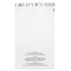 100 Pack 5 X 7 Self Seal Clear Poly Bags with Suffocation Warning for Packaging view 1