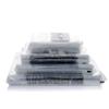 100 Pack 5 X 7 Self Seal Clear Poly Bags with Suffocation Warning for Packaging view 4