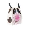 Restaurantware Pastry Tek 4 x 2 x 5 Inch Farm Animal Party Bags 100 Cow Barnyard Party Favor Bags - Tab-Lock Closure Shipped Flat Paper Farm Animal Candy Bags For Farm-Themed Parties Or Birthdays