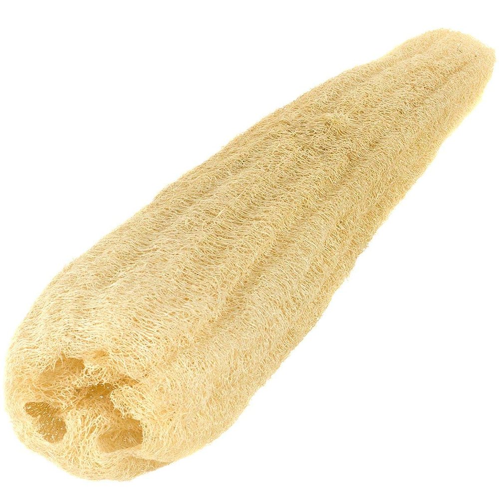 Whole Natural Loofah Sponge, Natural Sponge for Dishes, Vegetable Scrubber for Kitchen, Eco Friendly Sponge, Biodegradable Organic Loofah, Unbleached and Zero Waste