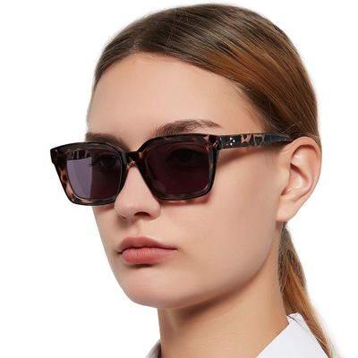 MARE AZZURO Reader Sunglasses Women UV Protection Outdoor Reading Glasses 0.5 0.75 1.0 1.25 1.5 1.75 2.0 2.25 2.5 2.75 3.0 3.25 3.5 3.75 4.0 (Brown, 3.50)